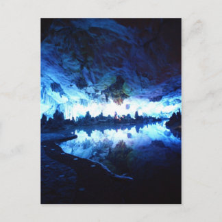 Reed Flute Caves, China, Postcard