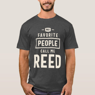 Reed My Favourite - Reed Name  T-Shirt