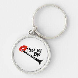 Reed My Lips Clarinet Key Ring