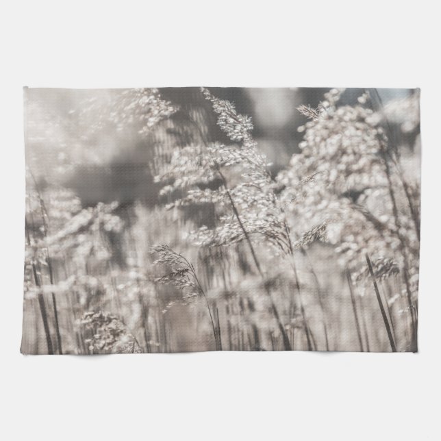 Reed Nature Photo Tea Towel (Horizontal)