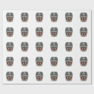 reedom Tour 2026 Vintage Eagle Motorcycle Wrapping Paper