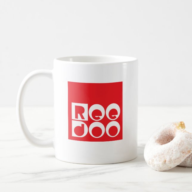 ReeDoo Logo Coffee Mug (With Donut)