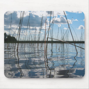 Reeds and Reflections on Rice Lake Mouse Pad