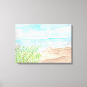Reeds Beach Canvas Print