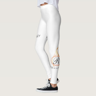 Reeds in the Valley Circle R logo Yoga Leggings