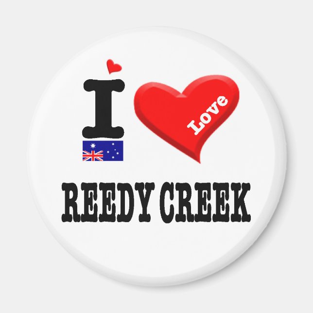 REEDY CREEK - I Love Magnet (Front)