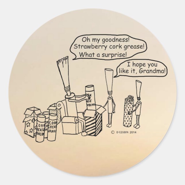 Reedz Gifts Classic Round Sticker (Front)