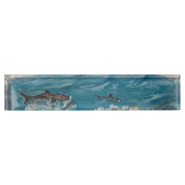 Reef Desk Name Plate (Front)