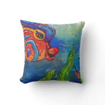 Reef Fish Pillow