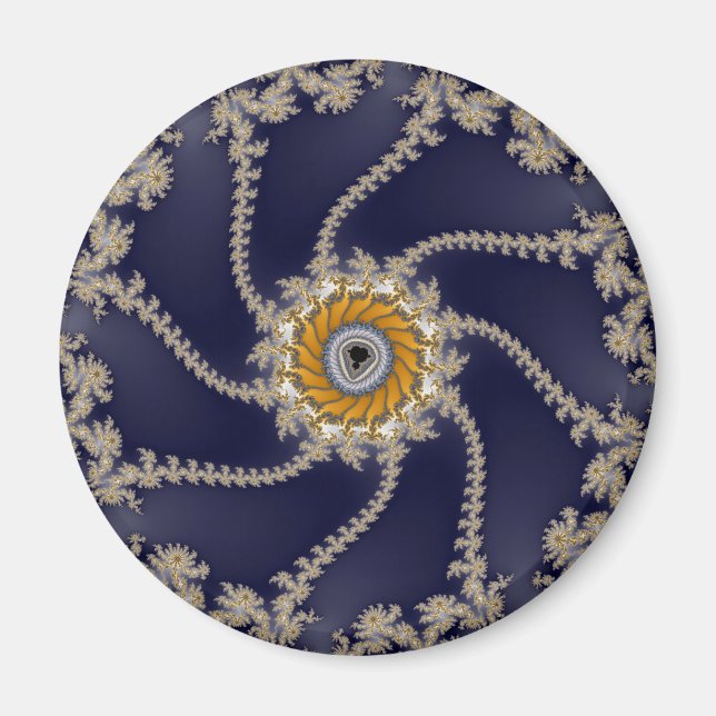 Reef Fractal - Fractal Magnet (Front)