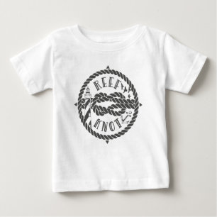 Reef knot lighthouse baby T-Shirt