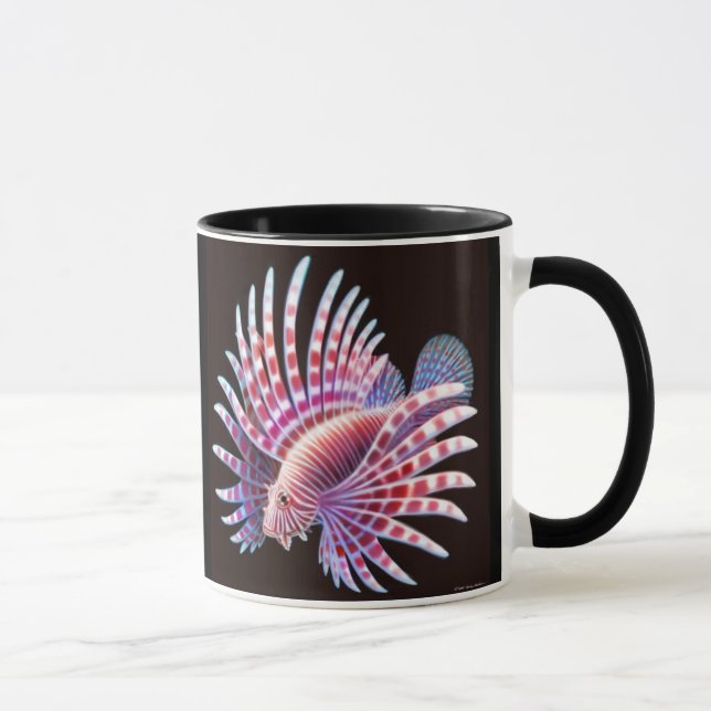 Reef Lionfish Ringer Mug (Right)
