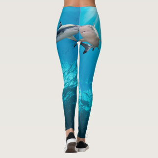 Reef Shark Couple Leggings
