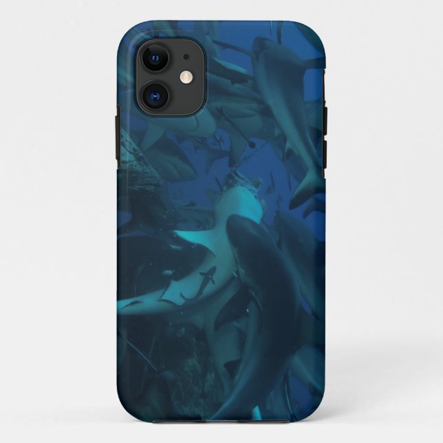 Reef Shark on the Great Barrier Reef Case-Mate iPhone Case (Back)