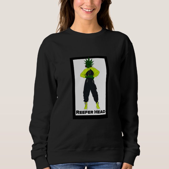 Reefer Head Hiphop Female Sweatshirt (Front)