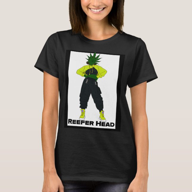 Reefer Head Hiphop Female T-Shirt (Front)