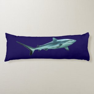 Reefshark - Abstract Design - Cut out of a photo Body Cushion