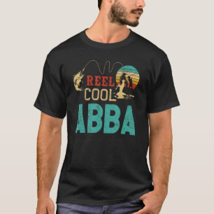 Reel Cool Abba vintage funny fishing rod gift for T-Shirt