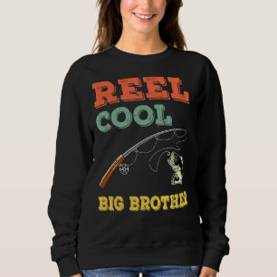 Reel Cool Big Brothers Older Brother Boys Fishing Sweatshirt