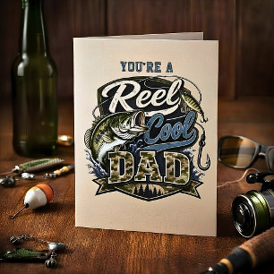 Reel Cool Dad Customise It Birthday Card