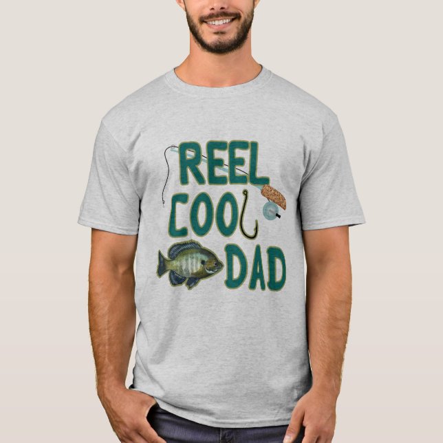 Reel Cool Dad | Father's Day Fishing T-Shirt (Front)