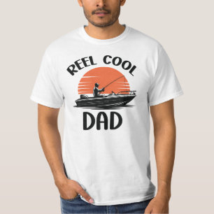 Reel Cool Dad, Father's Day  T-Shirt