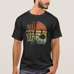 Reel Cool Dad Fisherman Daddy Father Day Fishing T-Shirt