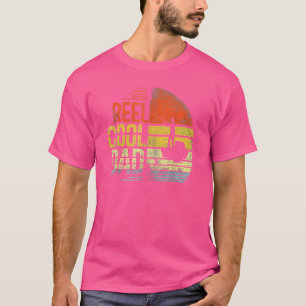 Reel Cool Dad Fisherman Daddy Father's Day Fishin T-Shirt