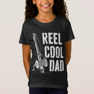 Reel Cool Dad Fishing Daddy Father's Day Gift T-Shirt