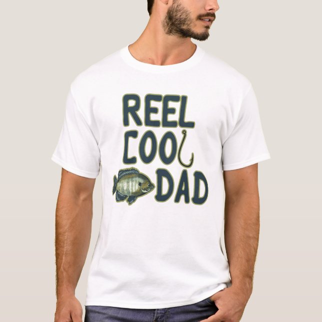 Reel Cool Dad | Fishing | Father's Day T-Shirt (Front)