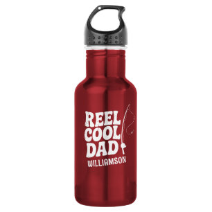 Reel Cool Dad Fishing Funny Fathers day gift 532 Ml Water Bottle