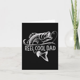 Reel Cool Dad Fishing Gifts Dad Father's Day  Card