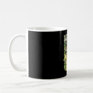 Reel cool dad funny fishing bass (on back) coffee mug
