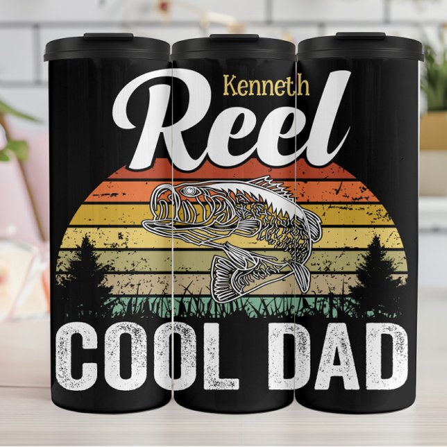 Reel Cool Dad" - Funny Fishing Thermal Tumbler (Creator Uploaded)