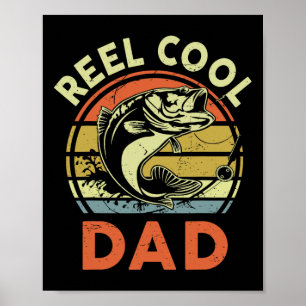 Reel Cool Dad-shirt Father Day Gift Funny B Papa F Poster