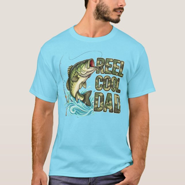 Reel Cool Dad T-Shirt (Front)