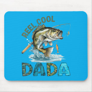 Reel Cool Dada Fathers Day Fishing Lovers Mouse Pad