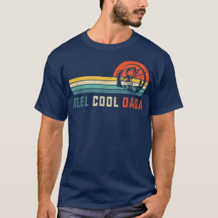 Reel Cool Dada Fishing Dad Gifts Father's Day Fish T-Shirt