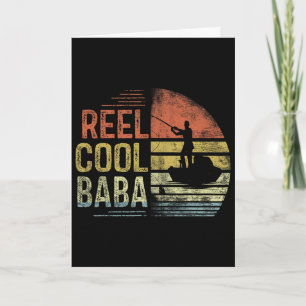 Reel Cool Fishing Gifts Birthday Vintage Card