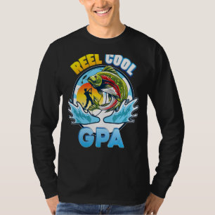 Reel Cool Gpa Fishing Dad Father Day  Papa Daddy G T-Shirt