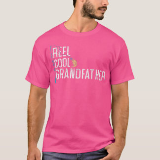 Reel Cool Grandfather vintage funny fishing rod gi T-Shirt