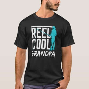 Reel Cool Grandpa Fisherman Fisher Hobby Fish Fish T-Shirt