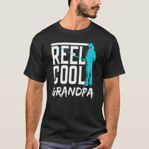 Reel Cool Grandpa Fisherman Fisher Hobby Fish Fish T-Shirt