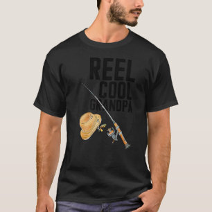 Reel cool grandpa fisherman fishing fish Premium T-Shirt