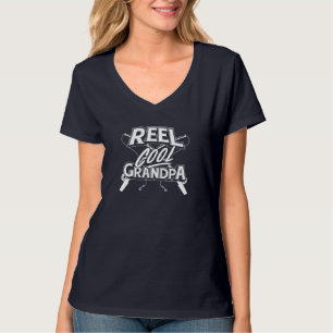 Reel Cool Grandpa Fishing Granddad Father's Day Gi T-Shirt