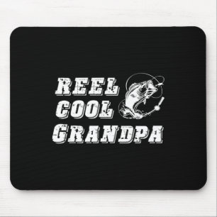Reel Cool Grandpa Mouse Pad