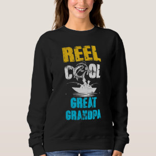 Reel Cool Great Grandpa from Granddaughter Grandso Sweatshirt