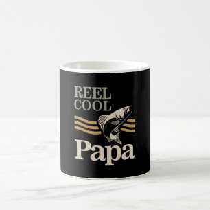 Reel Cool Papa - Father and Grandpa Gifts Coffee Mug