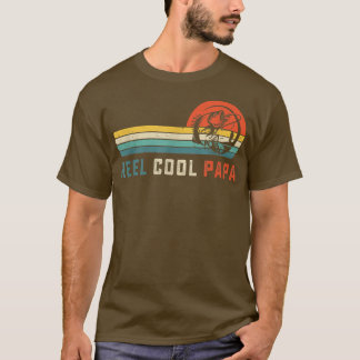 Reel Cool Papa Fishing Dad Gifts Father's Day Fish T-Shirt