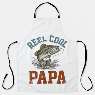 Reel Cool Papa Fishing Father's Day Apron